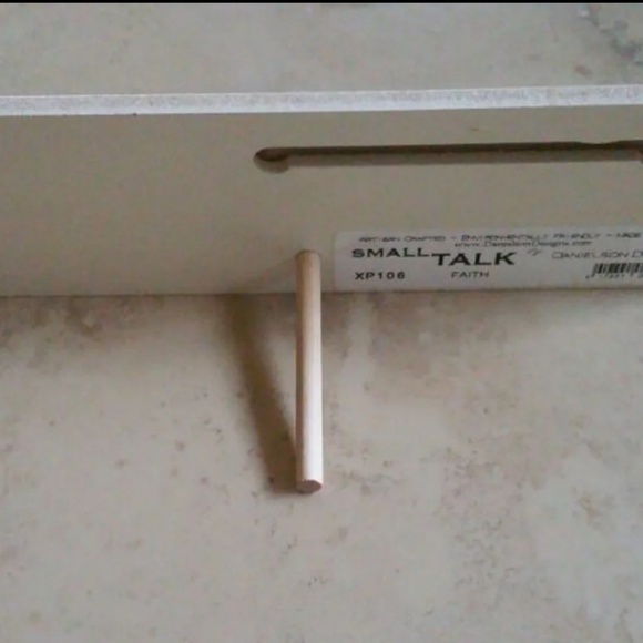 SALE! Wooden Faith Inspiration Sign - Picture 2 of 2